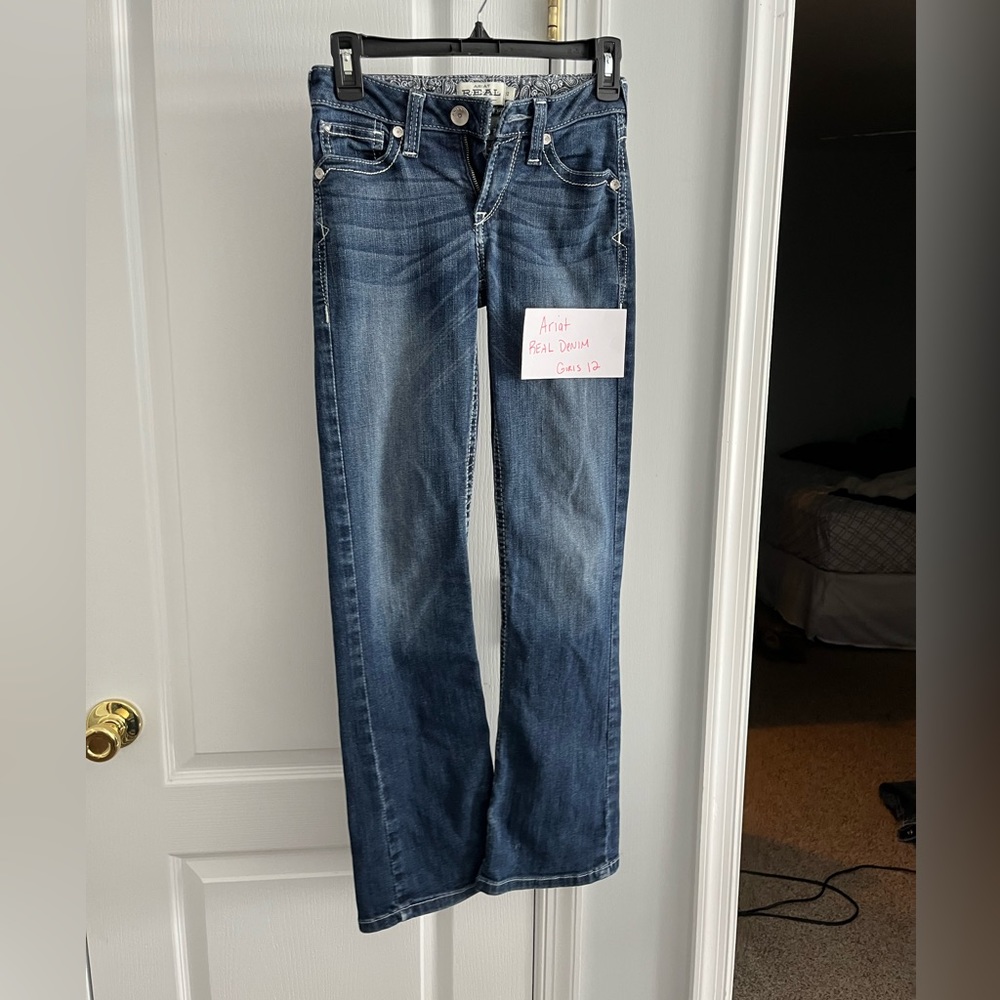 Kids girls ariat bootcut jeans